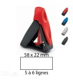 Trodat Mobile Printy 9413 - Tampon encreur de poche 5 à 6 lignes 58x22mm