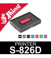 Cassette encrage Shiny Printer S-826D