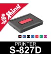 Cassette encrage Shiny Printer S-827D