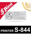 Empreinte Shiny Printer S-844
