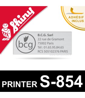 Empreinte Shiny Printer S-854