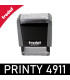 Le tampon personnalisable Trodat Printy 4911 est disponible en 5 couleurs d'encre : Noir, bleu, rouge, vert ou violet