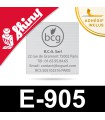 Empreinte Shiny E-905