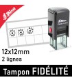 Tampon encreur Carte de Fidélité