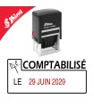 Tampon COMPTABILISÉ LE