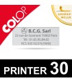 Empreinte Colop Printer 30