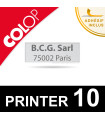 Empreinte Colop Printer 10