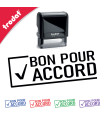Tampon encreur BON POUR ACCORD