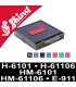 Cassette d'encrage Shiny réf 6101-7 et 6001-7