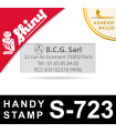 Empreinte pour Shiny Handy Stamp S-723