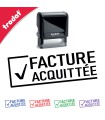 Tampon encreur FACTURE ACQUITTÉE