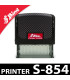 Timbre personnalisé Shiny Printer S-854