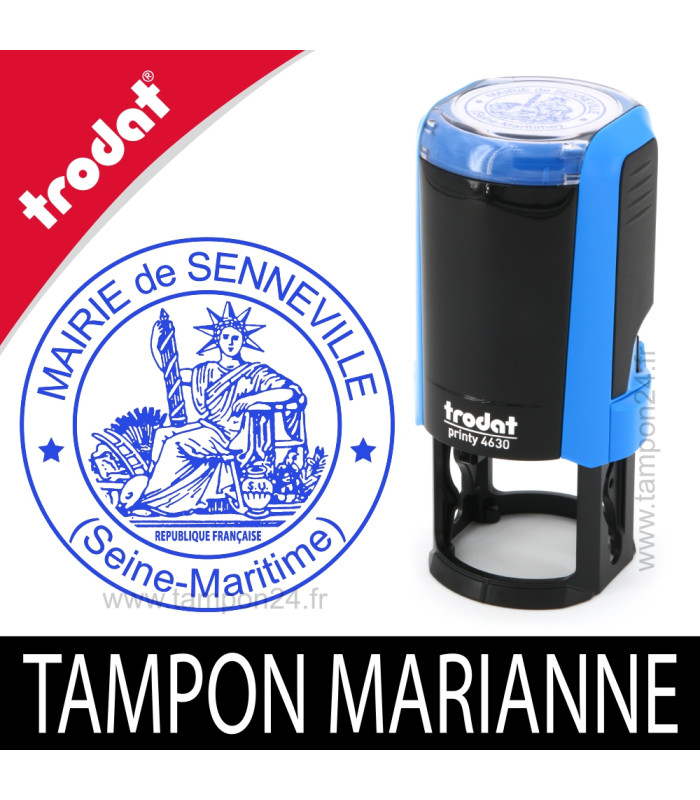 Tampon officiel Marianne pour Mairie