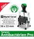 Tampon antibactérien 56x33mm 8 lignes