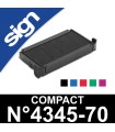Cassette d'encrage pour Sign Compact n°4345-70