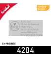 Empreinte pour Trodat 4204