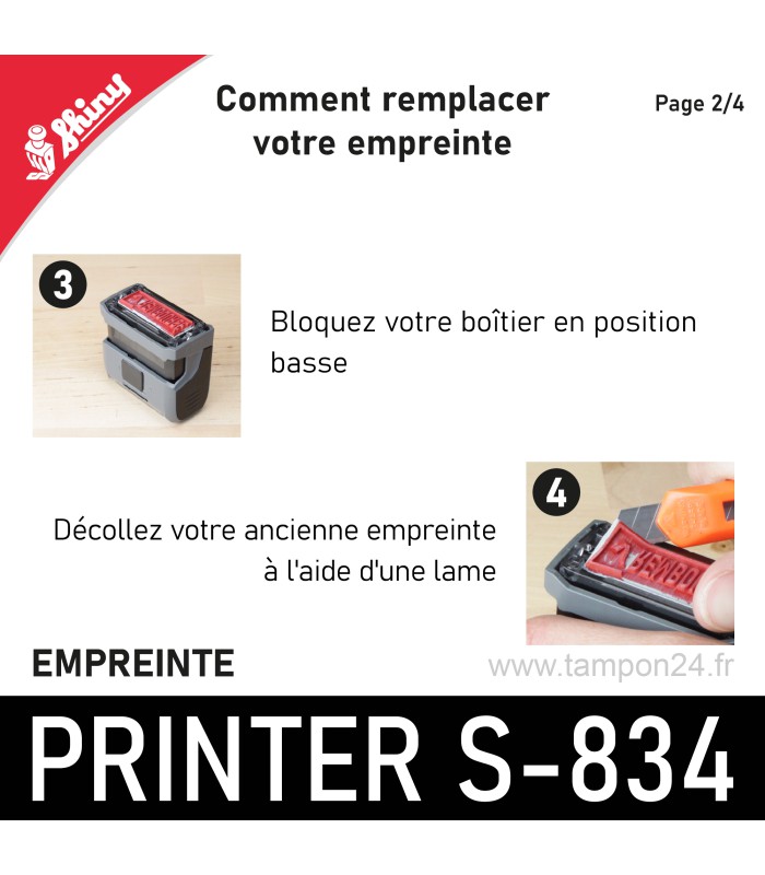 Retirer la plaque de caoutchouc de votre Shiny S834