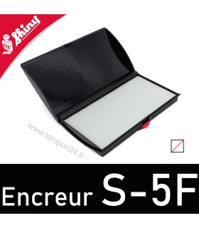 Encreur séparé 155x79mm en feutre pour encres spéciales - Réf: Shiny S-5F